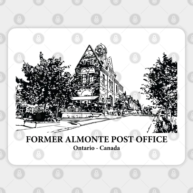 Former Almonte Post Office - Ontario Magnet by Lakeric